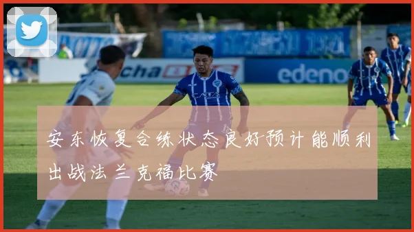 安东恢复合练状态良好预计能顺利出战法兰克福比赛
